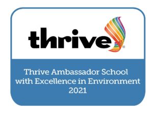 Thrive Excellence in Environment 2021 Thrive Excellence in Environment 2021